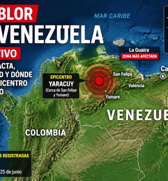 terremoto en Venezuela