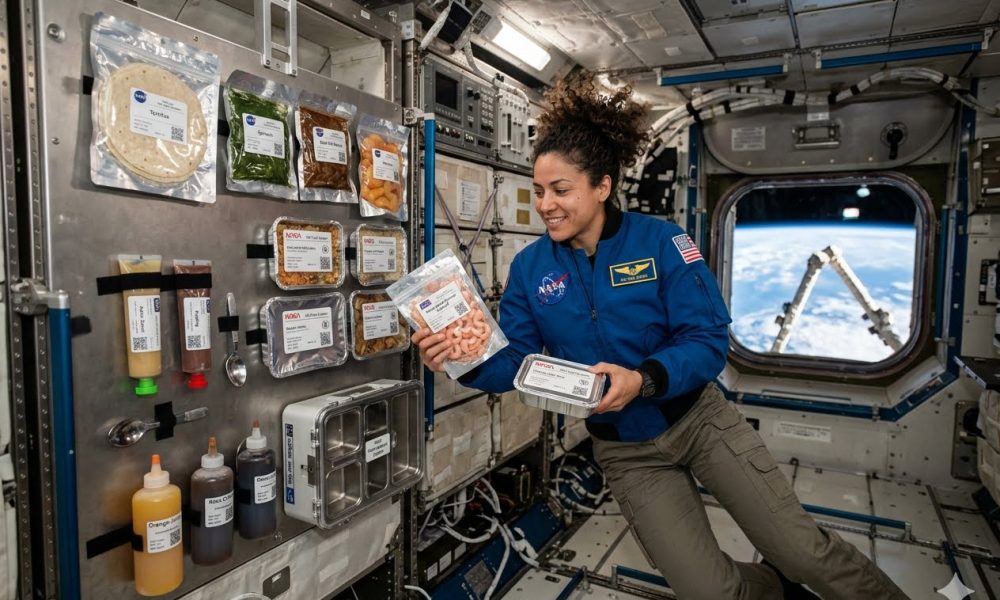 comer como astronautas